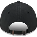 casquette-courbee-noire-ajustable-9twenty-stamp-toronto-maple-leafs-nhl-new-era