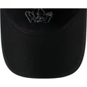casquette-courbee-noire-ajustable-9twenty-stamp-toronto-maple-leafs-nhl-new-era