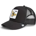 shapka-izvita-shapka-traker-cherna-snapbek-abeja-queen-bee-the-farm-ot-goorin-bros