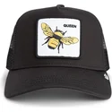 shapka-izvita-shapka-traker-cherna-snapbek-abeja-queen-bee-the-farm-ot-goorin-bros