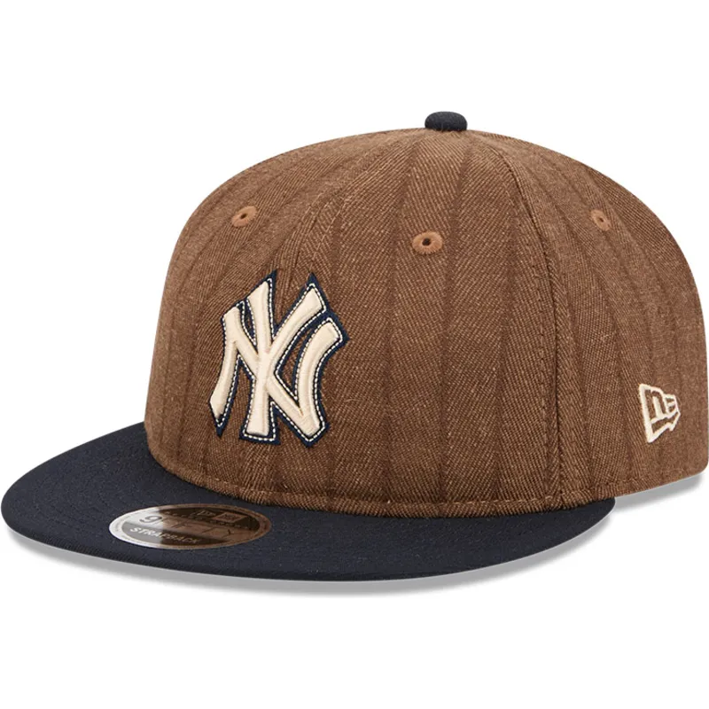 new-era-ploska-kozirka-9fifty-retro-crown-vlnena-na-rajeta-new-york-yankees-mlb-kafyava-i-tmnosinya-reguliruema-shapka
