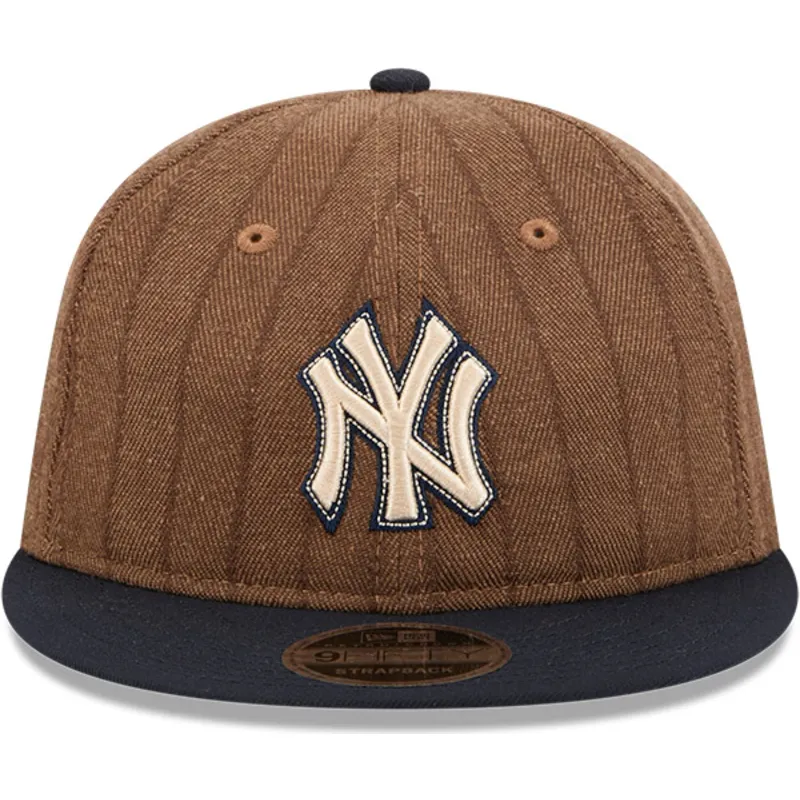 new-era-ploska-kozirka-9fifty-retro-crown-vlnena-na-rajeta-new-york-yankees-mlb-kafyava-i-tmnosinya-reguliruema-shapka
