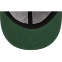 brun-og-marinebla-justerbar-flad-kasket-9fifty-retro-crown-wool-pinstripe-fra-new-york-yankees-mlb-fra-new-era