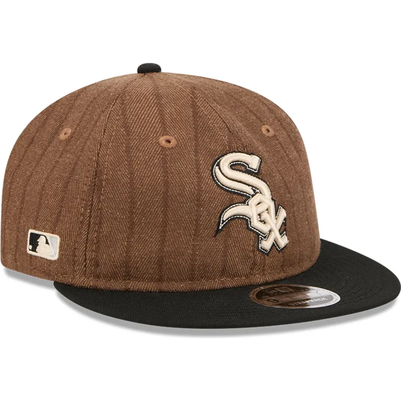 shapka-ploska-kafyav-reguliruem-9fifty-retro-crown-wool-pinstripe-na-chicago-white-sox-mlb-ot-new-era