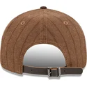 gorra-plana-marron-ajustable-9fifty-retro-crown-wool-pinstripe-de-san-diego-padres-mlb-de-new-era