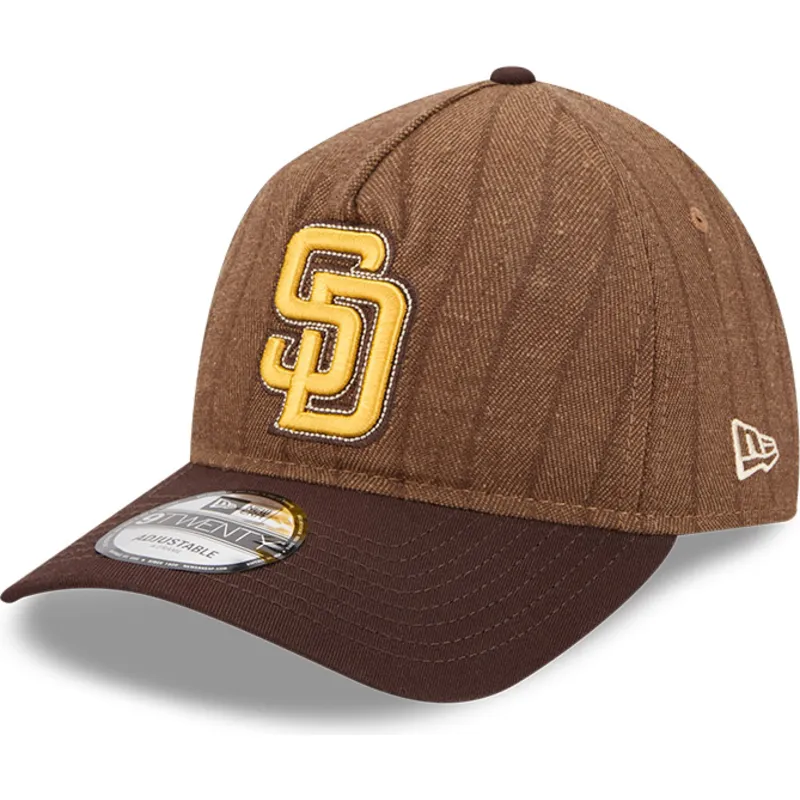 new-era-izvita-kozirka-9twenty-a-frame-vlnena-rajeta-san-diego-padres-mlb-kafyava-reguliruema-shapka