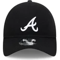 atlanta-braves-mlb-new-era-9twenty-justerbar-sort-buet-kasket-i-merinould