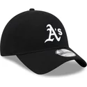 schwarze-verstellbare-9twenty-merino-wollkappe-der-oakland-athletics-mlb-von-new-era