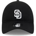 shapka-izvita-cherna-reguliruem-9twenty-merino-wool-na-san-diego-padres-mlb-ot-new-era