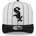 snapback-9fifty-a-frame-satin-pinstripe-chicago-white-sox-mlb-new-era