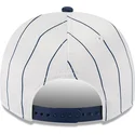 shapka-izvita-byala-snapbek-9fifty-a-frame-satin-pinstripe-na-chicago-white-sox-mlb-ot-new-era