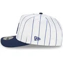 shapka-izvita-byala-snapbek-9fifty-a-frame-satin-pinstripe-na-los-angeles-dodgers-mlb-ot-new-era