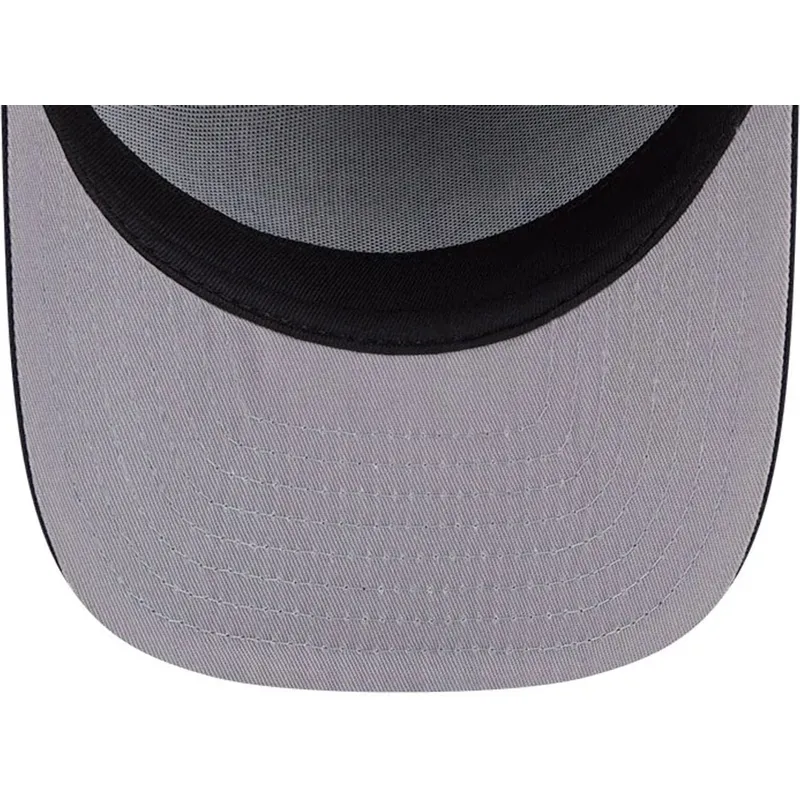 marineblaue-gebogene-snapback-kappe-9fifty-a-frame-emblem-der-new-york-yankees-mlb-von-new-era