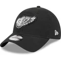 shapka-izvita-cherna-reguliruema-9twenty-stamp-na-detroit-red-wings-nhl-ot-new-era