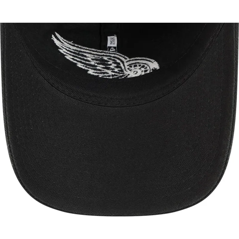 shapka-izvita-cherna-reguliruema-9twenty-stamp-na-detroit-red-wings-nhl-ot-new-era