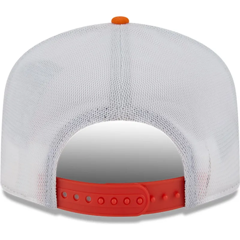 new-era-izvita-kozirka-19twenty-brodirana-emblema-anaheim-ducks-nhl-oranzheva-i-byala-shapka-s-kapsi