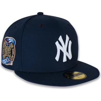 Flad marineblå tilpasset 59FIFTY Subway Series kasket fra New York Yankees MLB af New Era