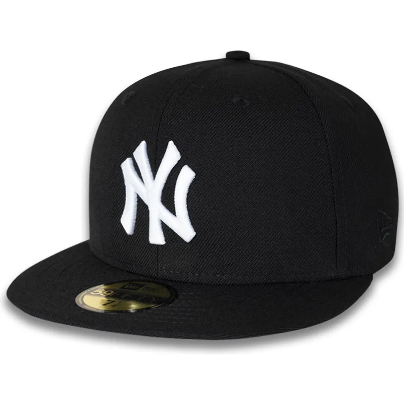 schwarze-enganliegende-59fifty-flatcap-subway-series-der-new-york-yankees-mlb-von-new-era