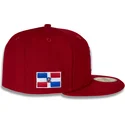 shapka-ploska-chervena-prilepnala-59fifty-side-dominican-republic-na-new-york-yankees-mlb-ot-new-era