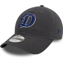 shapka-izvita-siv-reguliruem-9twenty-core-classic-na-los-angeles-dodgers-mlb-ot-new-era