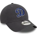 shapka-izvita-siv-reguliruem-9twenty-core-classic-na-los-angeles-dodgers-mlb-ot-new-era