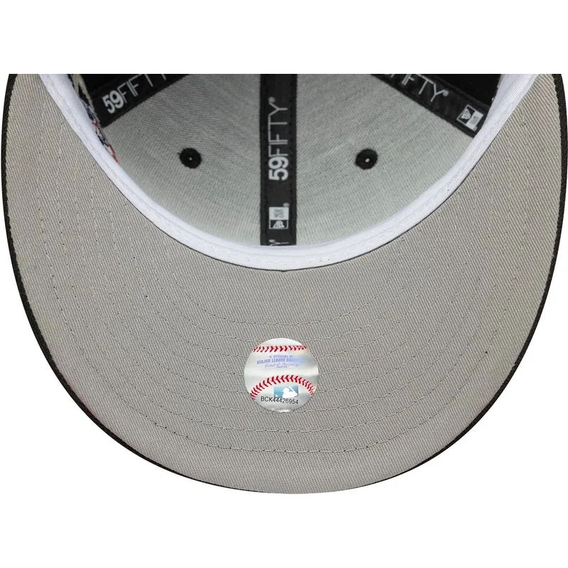 los-angeles-dodgers-mlb-new-era-59fifty-planet-icon-sort-buet-fitted-kasket