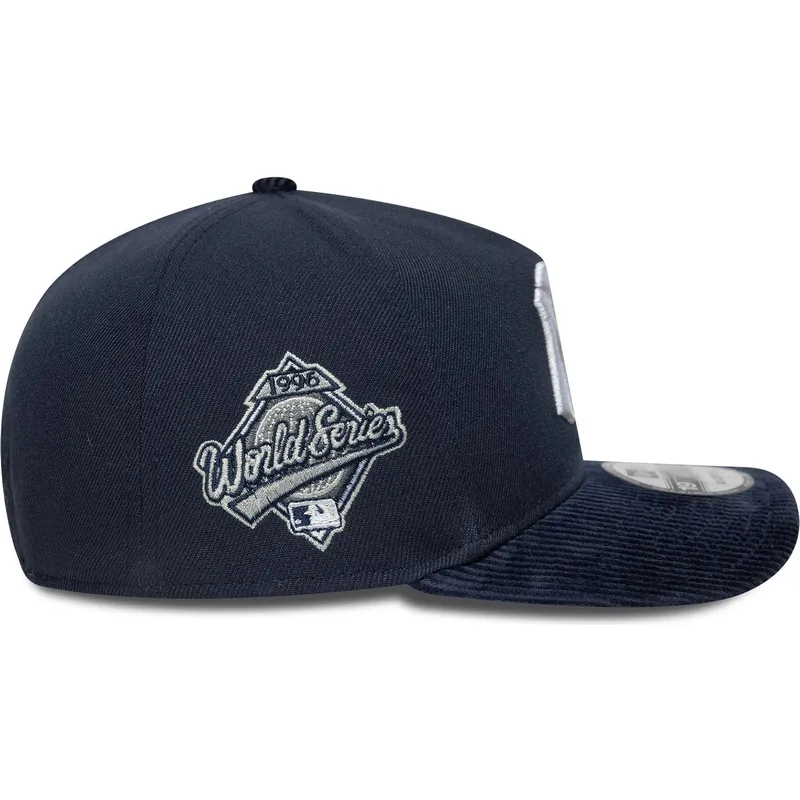 marinebla-snapback-19twenty-coops-cord-kasket-med-buet-skygge-fra-new-york-yankees-mlb-fra-new-era