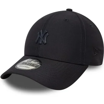 Шапка извита тъмносин регулируем 9FORTY Pin на New York Yankees MLB от New Era