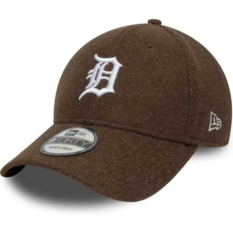 shapka-izvita-kafyav-snapbek-9forty-melton-wool-na-detroit-tigers-mlb-ot-new-era