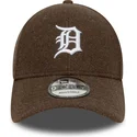 shapka-izvita-kafyav-snapbek-9forty-melton-wool-na-detroit-tigers-mlb-ot-new-era