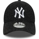 schwarze-snapback-kappe-9forty-melton-wool-der-new-york-yankees-mlb-von-new-era