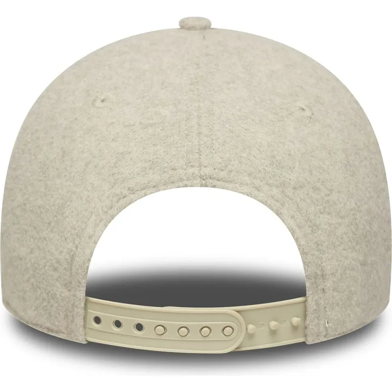buet-beige-snapback-kasket-9forty-melton-wool-fra-new-york-yankees-mlb-fra-new-era