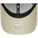 beige-gebogene-snapback-kappe-9forty-melton-wool-new-york-yankees-mlb-von-new-era