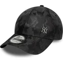 justerbar-sort-camoufle-buet-kasket-9forty-flawless-pin-fra-new-york-yankees-mlb-fra-new-era