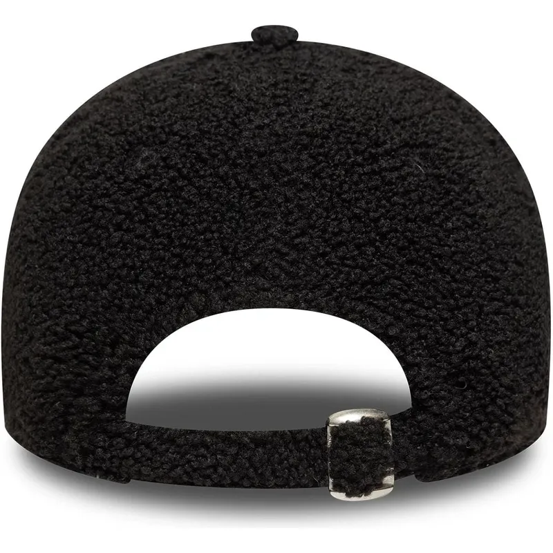 sort-justerbar-kurvet-kasket-9forty-winter-borg-fra-new-york-yankees-mlb-fra-new-era