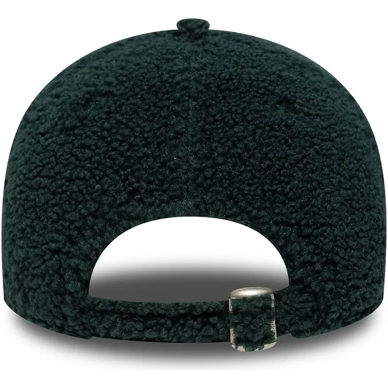 shapka-izvita-zelena-reguliruema-9forty-winter-borg-na-oakland-athletics-mlb-ot-new-era