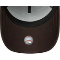 shapka-izvita-kafyav-snapbek-9forty-e-frame-side-patch-na-los-angeles-dodgers-mlb-ot-new-era