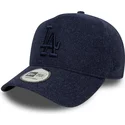 shapka-izvita-tmnosin-snapbek-9forty-e-frame-melton-na-los-angeles-dodgers-mlb-ot-new-era