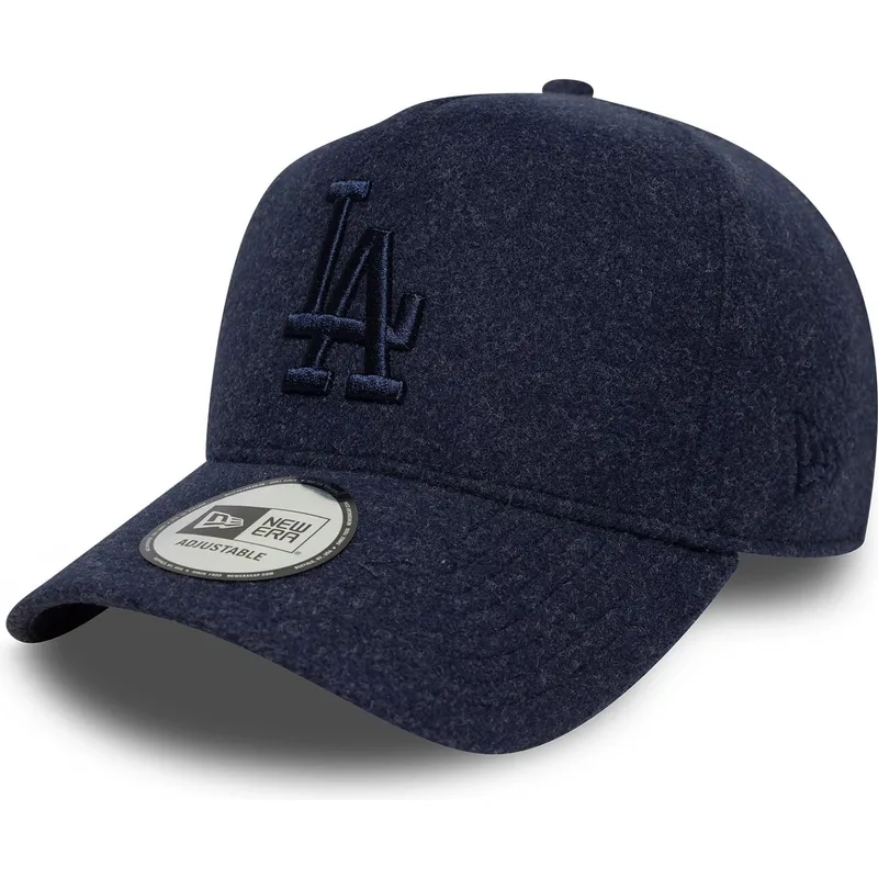 shapka-izvita-tmnosin-snapbek-9forty-e-frame-melton-na-los-angeles-dodgers-mlb-ot-new-era