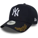 shapka-izvita-tmnosin-snapbek-9forty-e-frame-tonal-icon-na-new-york-yankees-mlb-ot-new-era