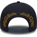 morkebla-buet-snapback-9forty-e-frame-tonal-icon-kasket-fra-new-york-yankees-mlb-fra-new-era