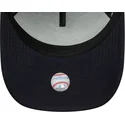 morkebla-buet-snapback-9forty-e-frame-tonal-icon-kasket-fra-new-york-yankees-mlb-fra-new-era