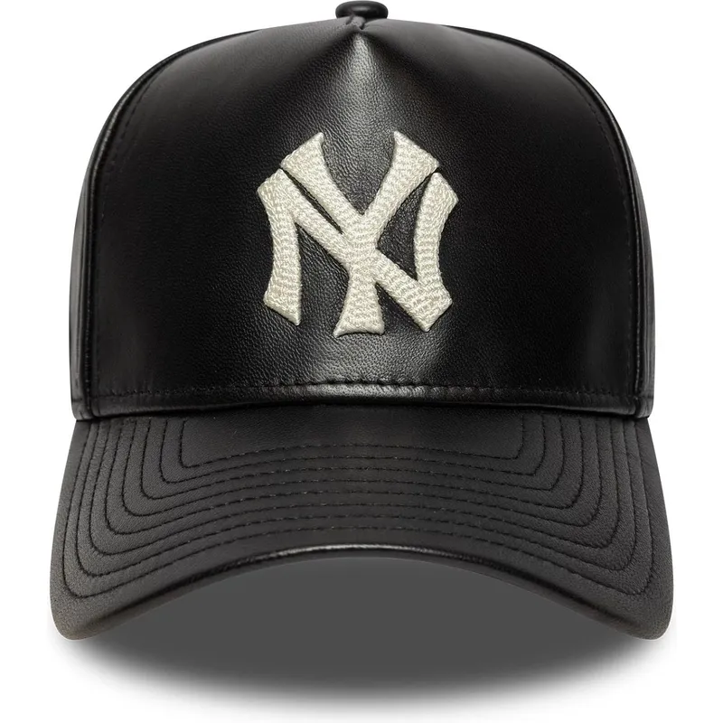 shapka-izvita-cherna-reguliruem-9forty-e-frame-img-leather-na-new-york-yankees-mlb-ot-new-era shapka-izvita-cherna-reguliruem-9forty-e-frame-img-leather-na-new-york-yankees-mlb-ot-new-era