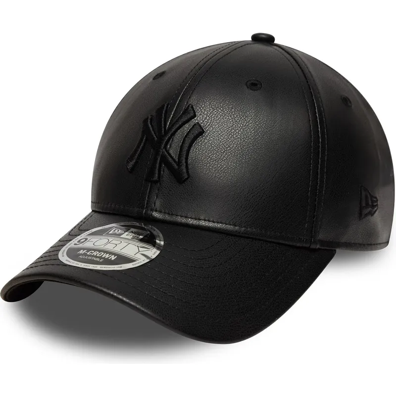 shapka-izvita-cherna-snapbek-9forty-m-crown-pu-na-new-york-yankees-mlb-ot-new-era