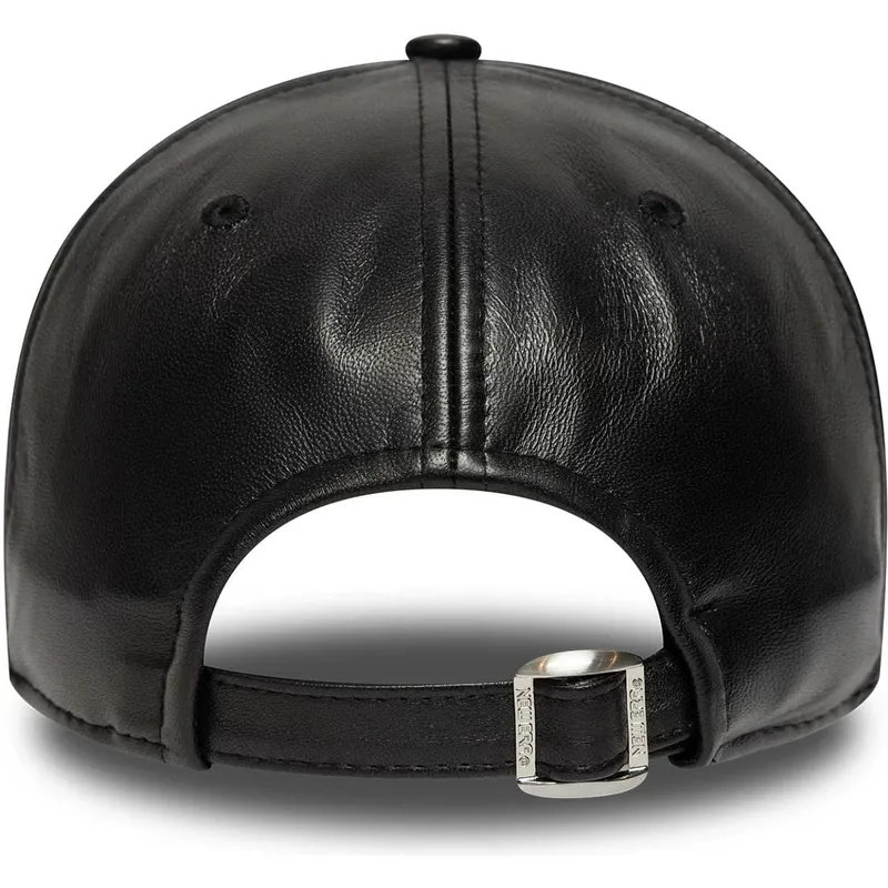 shapka-izvita-cherna-reguliruema-9forty-m-crown-img-leather-na-new-york-yankees-mlb-ot-new-era
