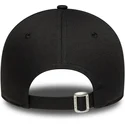 shapka-izvita-cherna-reguliruem-9forty-metallic-na-new-york-yankees-mlb-ot-new-era