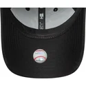 shapka-izvita-cherna-reguliruem-9forty-metallic-na-new-york-yankees-mlb-ot-new-era