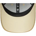 new-era-new-york-yankees-mlb-9forty-metallic-verstellbare-damenkappe-mit-gebogenem-schirm-in-gold