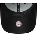 shapka-izvita-cherna-reguliruem-9forty-leo-velour-metallic-na-new-york-yankees-mlb-ot-new-era