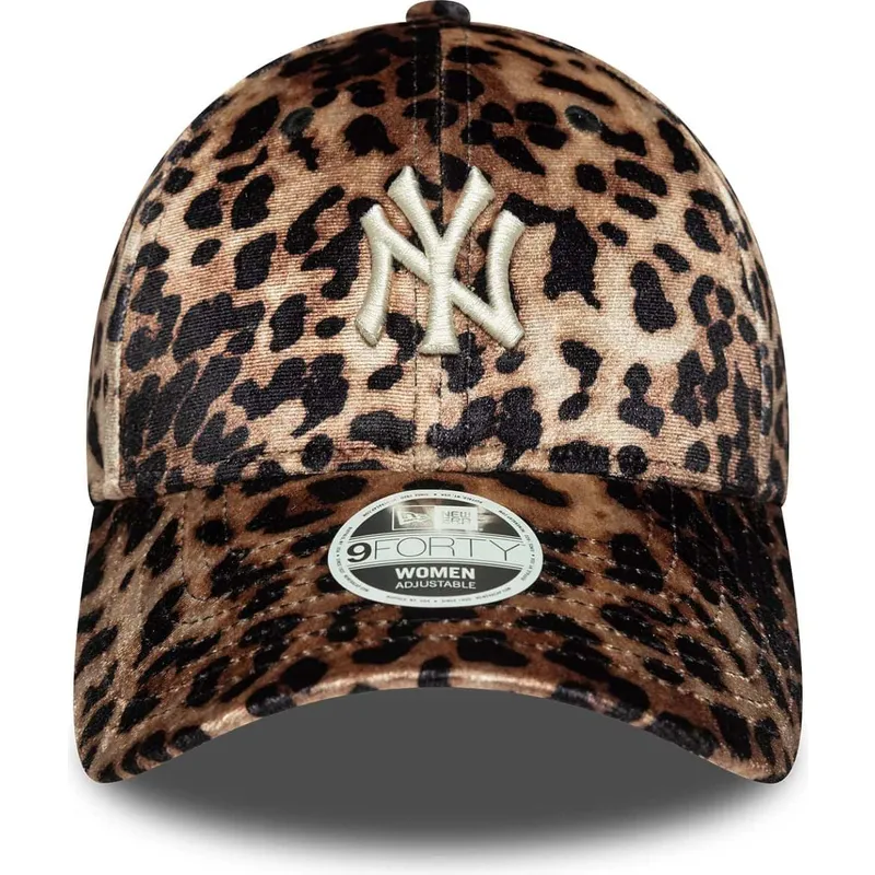 shapka-izvita-leopard-reguliruem-9forty-leo-velour-na-new-york-yankees-mlb-ot-new-era